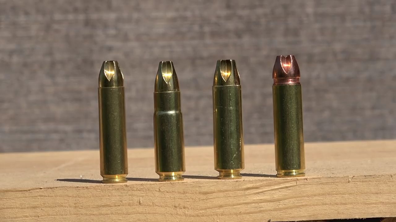 Ar15配螺丝刀弹头穿惊人透力测试